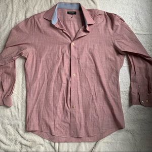 Pink Nautica Men’s 16- 32/33 Button Down Shirt